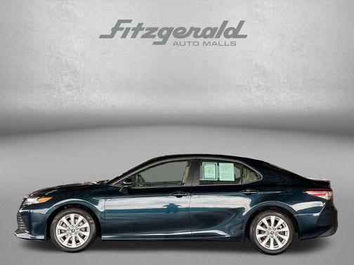 Galactic Aqua Mica 2018 Toyota Camry LE