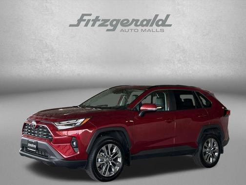 Ruby Flare Pearl 2025 Toyota RAV4 XLE Premium
