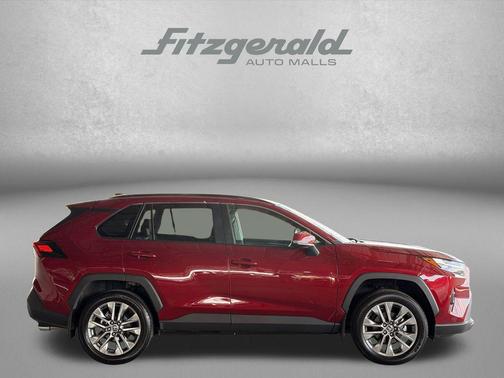 Ruby Flare Pearl 2025 Toyota RAV4 XLE Premium