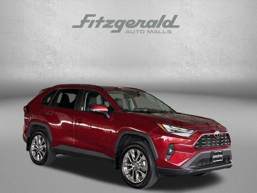 Ruby Flare Pearl 2025 Toyota RAV4 XLE Premium