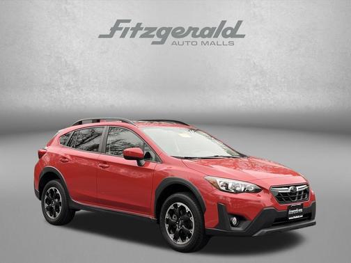 Pure Red 2021 Subaru Crosstrek Premium