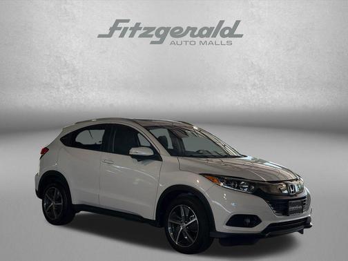Platinum White Pearl 2022 Honda HR-V EX