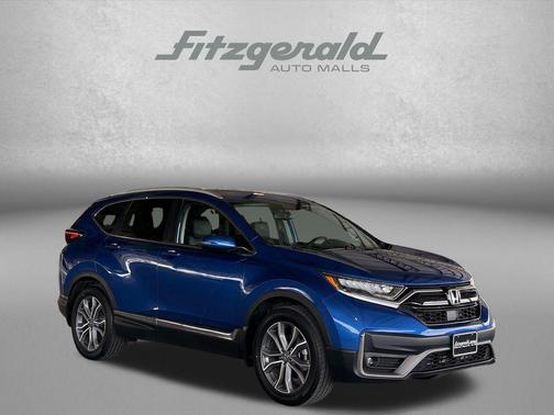 Obsidian Blue Pearl 2022 Honda CR-V AWD Touring