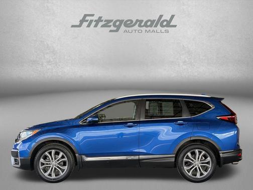 Obsidian Blue Pearl 2022 Honda CR-V AWD Touring