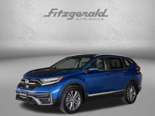 Obsidian Blue Pearl 2022 Honda CR-V AWD Touring