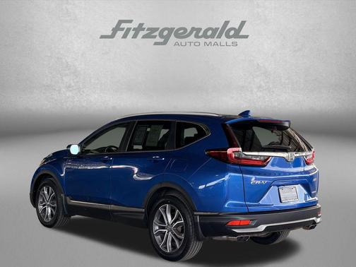 Obsidian Blue Pearl 2022 Honda CR-V AWD Touring