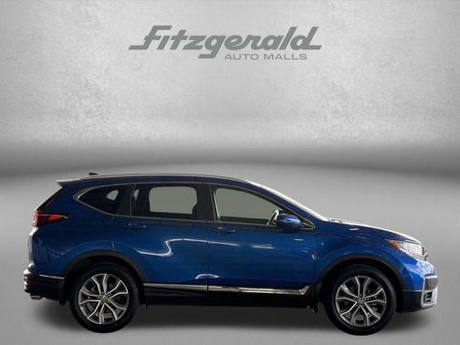 Obsidian Blue Pearl 2022 Honda CR-V AWD Touring