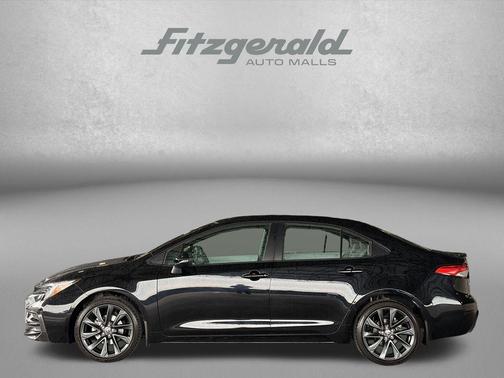 Midnight Black Metallic 2025 Toyota Corolla SE