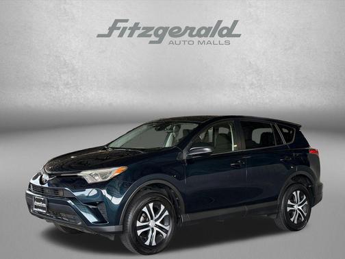 Galactic Aqua Mica 2018 Toyota RAV4 LE