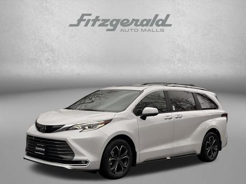 Wind Chill Pearl 2026 Toyota Sienna Platinum