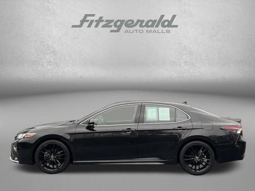 Midnight Black Metallic 2024 Toyota Camry XSE