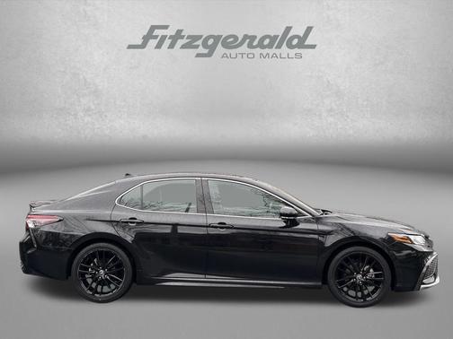 Midnight Black Metallic 2024 Toyota Camry XSE