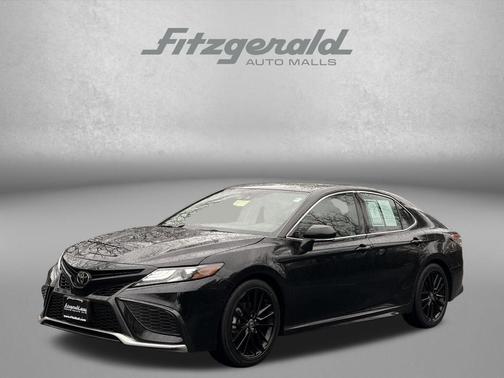 Midnight Black Metallic 2024 Toyota Camry XSE