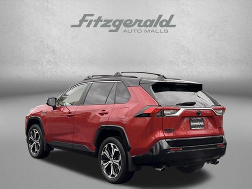 Supersonic Red/Midnight Black Metallic 2022 Toyota RAV4 Prime XSE