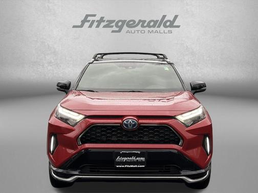 Supersonic Red/Midnight Black Metallic 2022 Toyota RAV4 Prime XSE