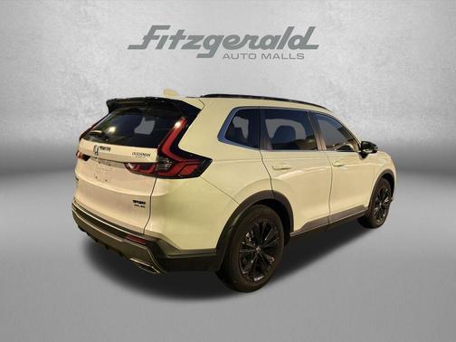 Platinum White Pearl 2024 Honda CR-V Hybrid Sport Touring AWD