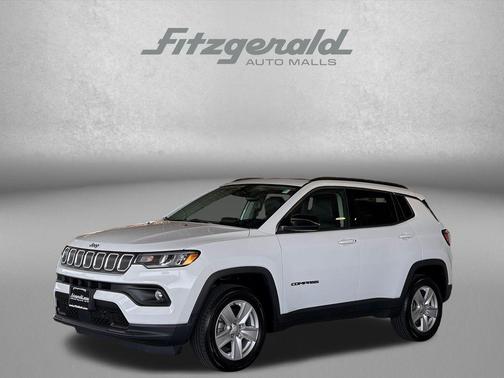 Bright White Clearcoat 2022 Jeep Compass Latitude