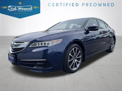 Fathom Blue Pearl 2017 Acura TLX