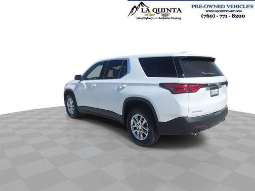 Summit White 2023 Chevrolet Traverse LS