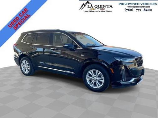 Stellar Black Metallic 2024 Cadillac XT6 Luxury FWD