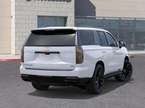 Vibrant White Tricoat 2026 Cadillac Escalade Sport Platinum