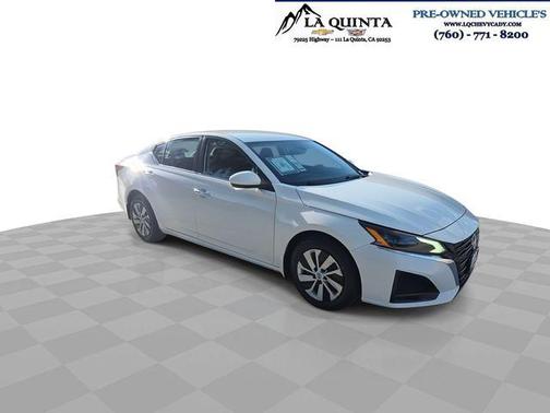 Glacier White 2023 Nissan Altima S FWD