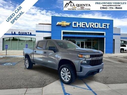 Satin Steel Metallic 2022 Chevrolet Silverado 1500 Limited Custom