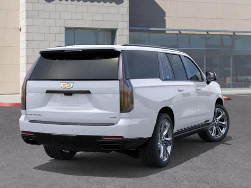 Vibrant White Tricoat 2026 Cadillac Escalade ESV Sport