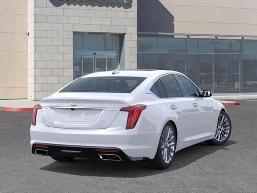Vibrant White Tricoat 2026 Cadillac CT5 Premium Luxury