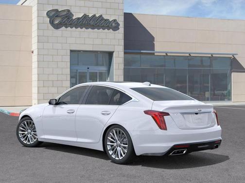 Vibrant White Tricoat 2026 Cadillac CT5 Premium Luxury