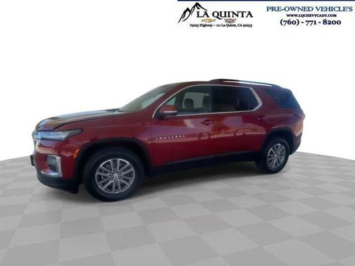 Radiant Red Tintcoat 2023 Chevrolet Traverse LT Cloth