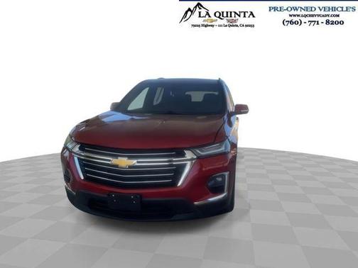 Radiant Red Tintcoat 2023 Chevrolet Traverse LT Cloth