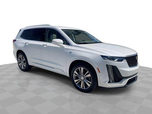 Crystal White Tricoat 2023 Cadillac XT6 Premium Luxury AWD