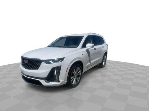 Crystal White Tricoat 2023 Cadillac XT6 Premium Luxury AWD
