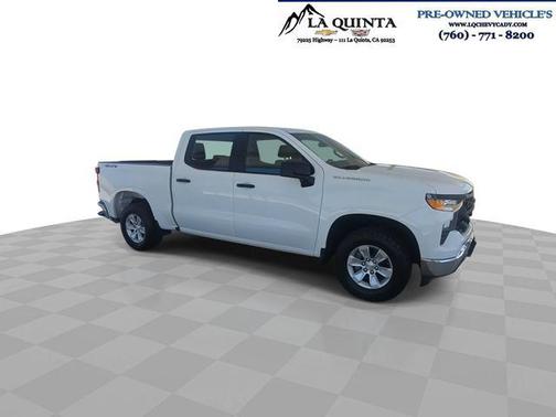 Summit White 2022 Chevrolet Silverado 1500 WT