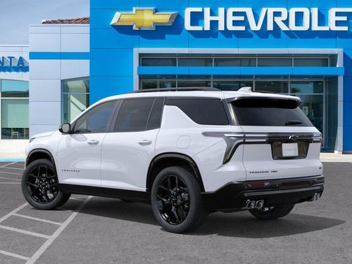 Polar White Tricoat 2026 Chevrolet Traverse RS