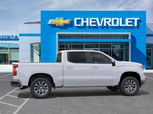 Summit White 2026 Chevrolet Silverado 1500 LT
