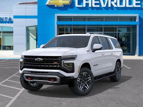 Summit White 2026 Chevrolet Suburban Z71, 4WD