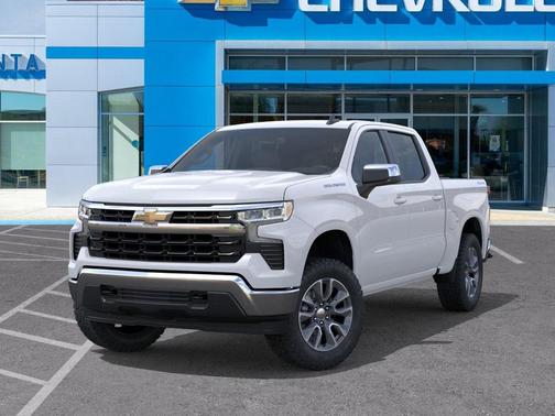 Summit White 2026 Chevrolet Silverado 1500 LT