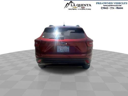 Crimson Metallic 2024 Chevrolet Trax FWD 2RS