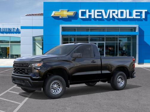 Black 2026 Chevrolet Silverado 1500 WT