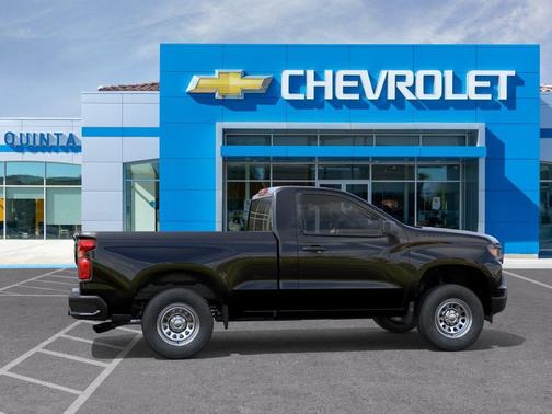 Black 2026 Chevrolet Silverado 1500 WT
