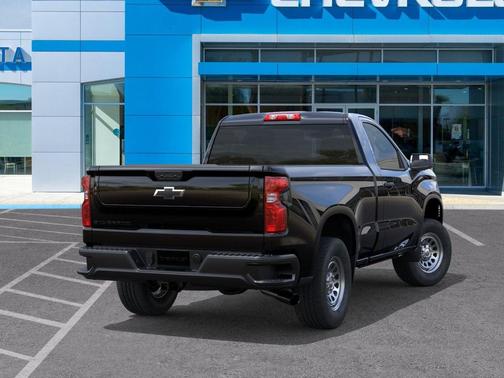 Black 2026 Chevrolet Silverado 1500 WT