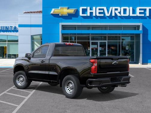 Black 2026 Chevrolet Silverado 1500 WT