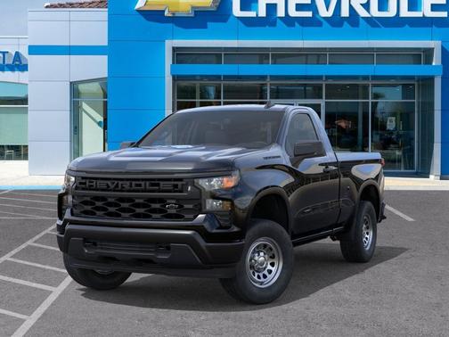 Black 2026 Chevrolet Silverado 1500 WT