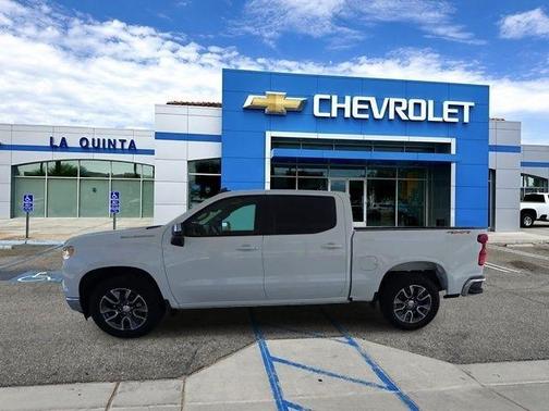 Summit White 2023 Chevrolet Silverado 1500 LT