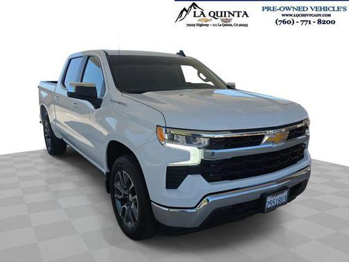 Summit White 2023 Chevrolet Silverado 1500 LT