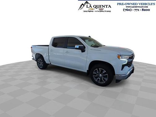 Summit White 2023 Chevrolet Silverado 1500 LT