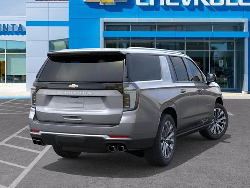Sterling Gray Metallic 2026 Chevrolet Suburban High Country, 4WD