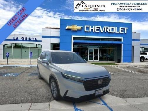Platinum White Pearl 2025 Honda CR-V EX-L AWD